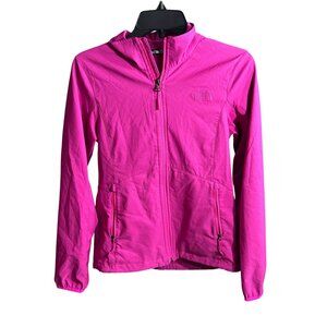 North Face Windbreaker Summit Series Windstopper Magenta Fuschia Size XS